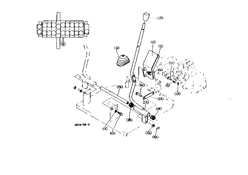 Control Lever (Travel Lh)