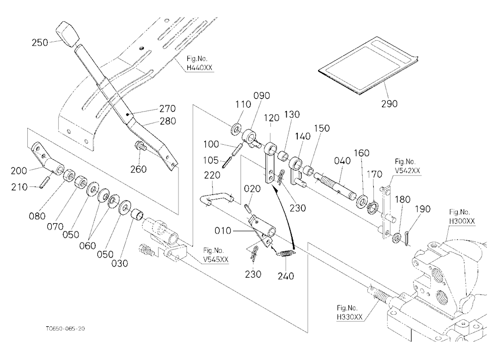 Position Control Lever (With Draft) (W/G No.L8311B