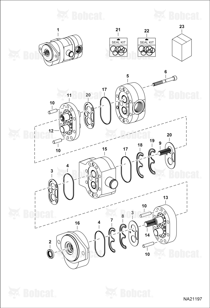 Gear Pump (Double) (Model 83092966)