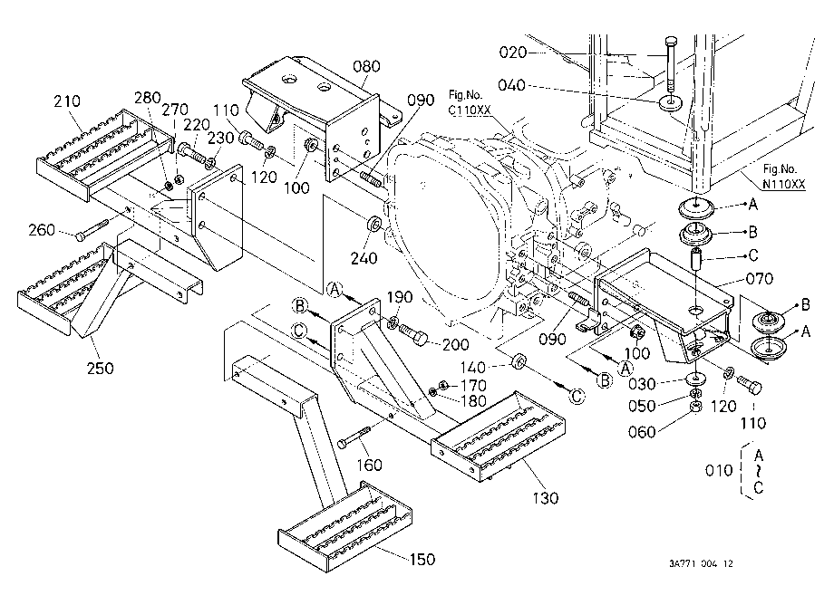Cab Bracket Front [Cab Type]
