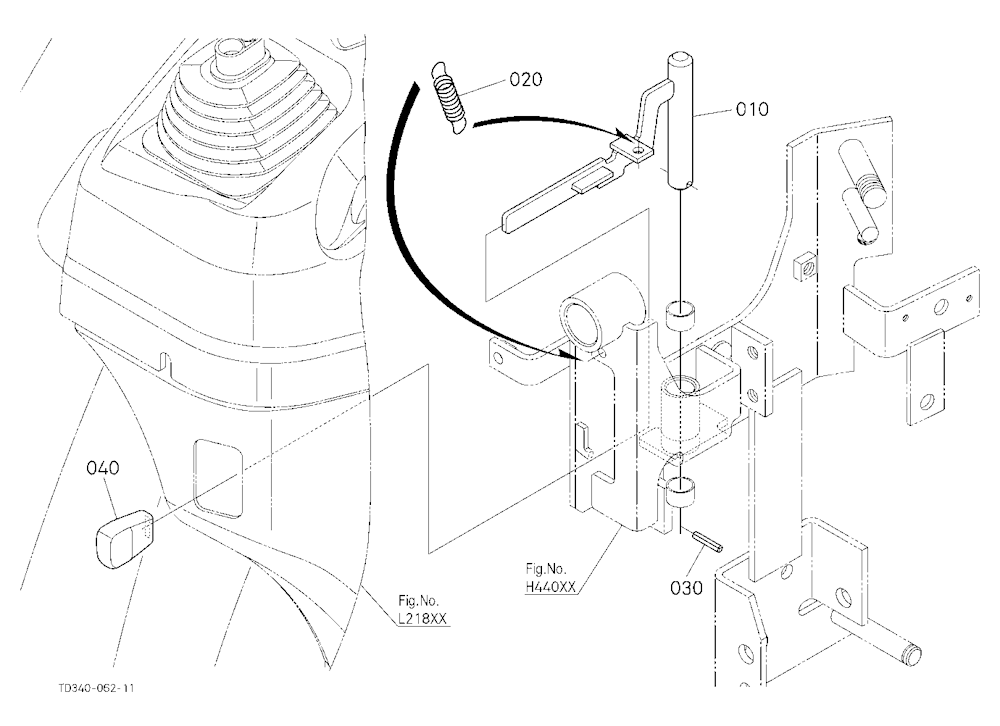 Loader Lock Lever