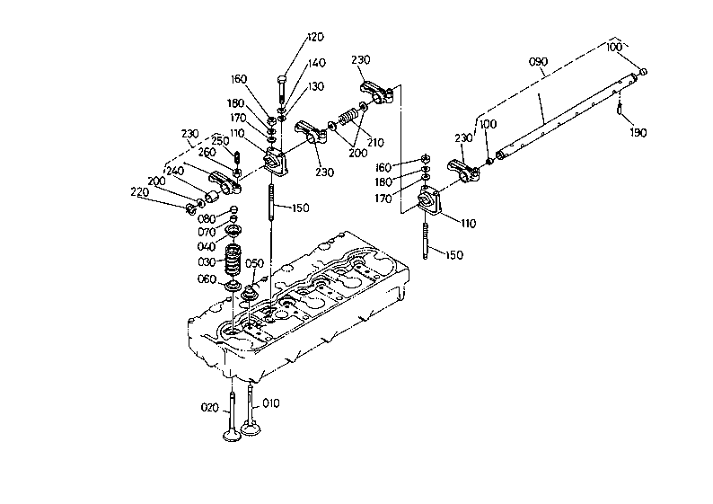 Valve And Rocker Arm