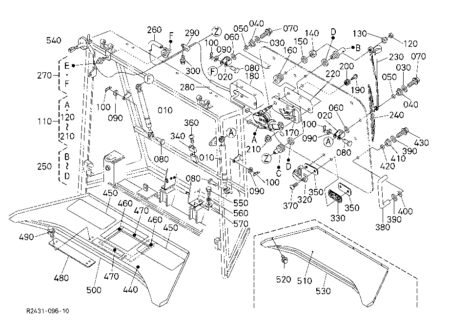 Cabin (Rear Door) Kit [Option]