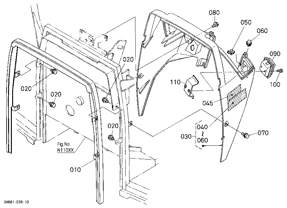 Panel Frame [A] [Cab Type]