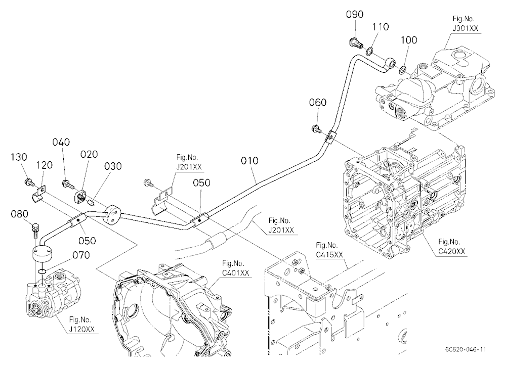 Hydraulic Pipe (Delivery)