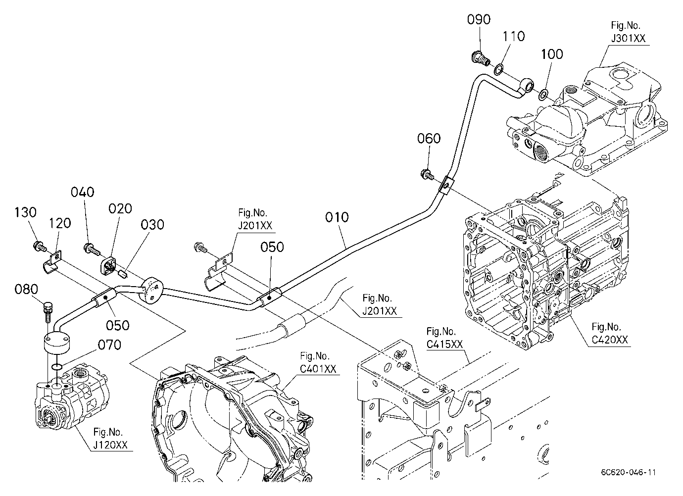 Hydraulic Pipe (Delivery)