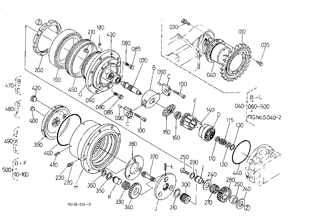 Drive Motor And Component Parts (1)