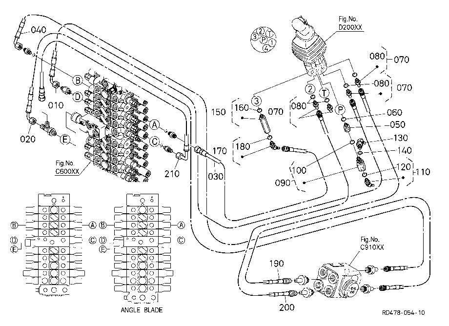 Oil Piping (Control Rh)