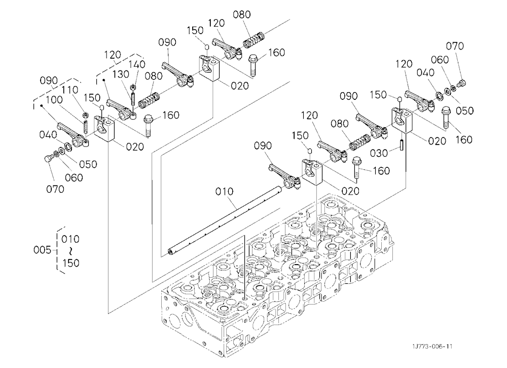 Rocker Arm Shaft