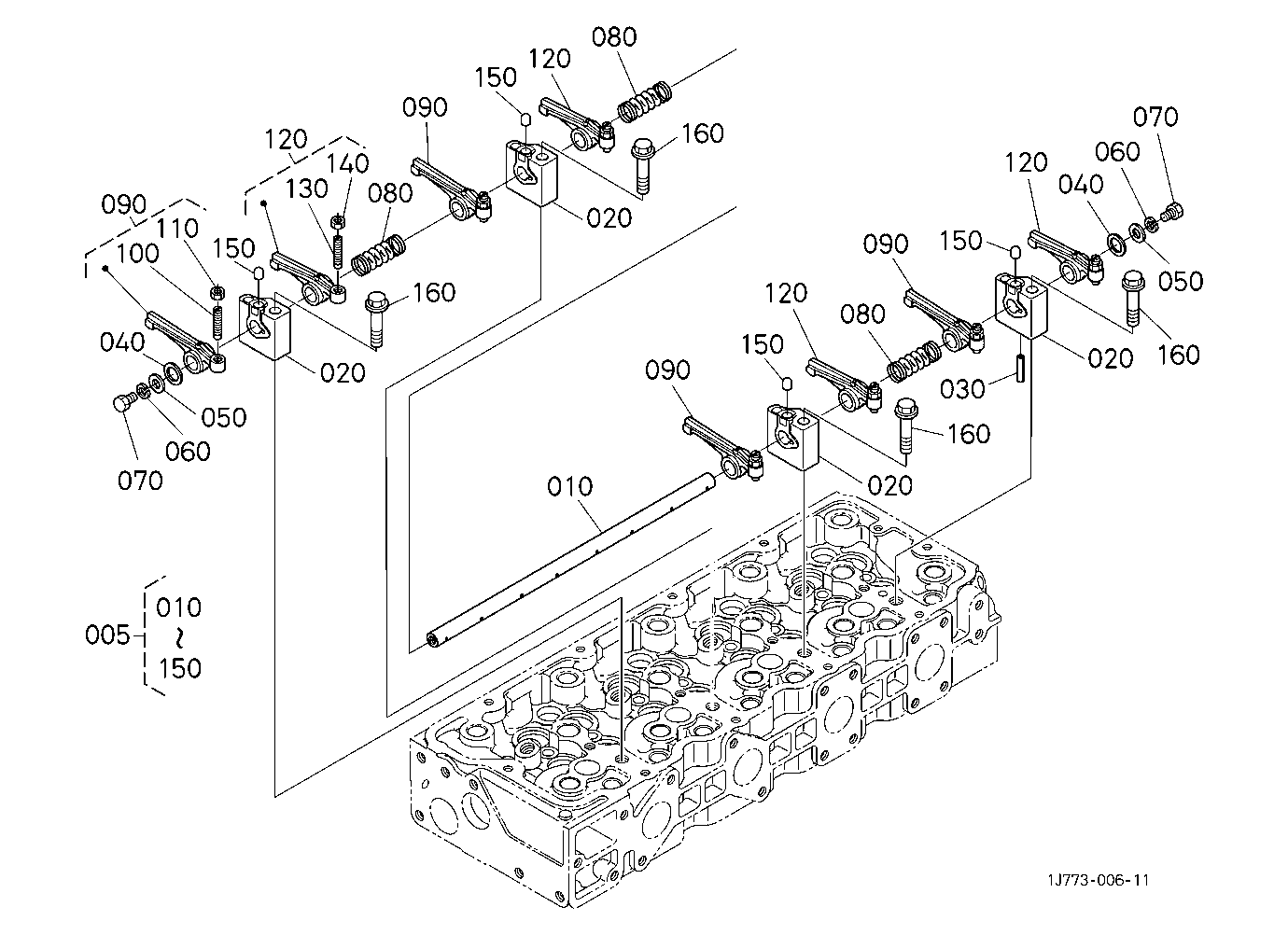 Rocker Arm Shaft