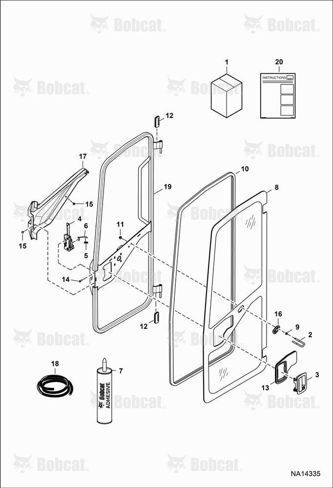 CAB Door Kit