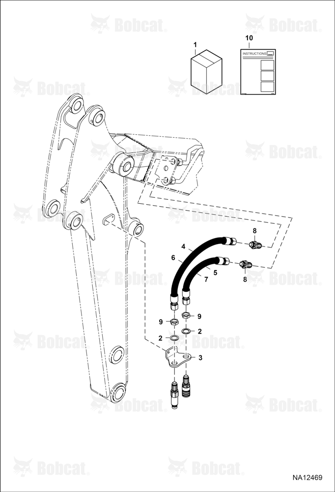 Hydraulic Auxiliary Extension Kit (First Aux)