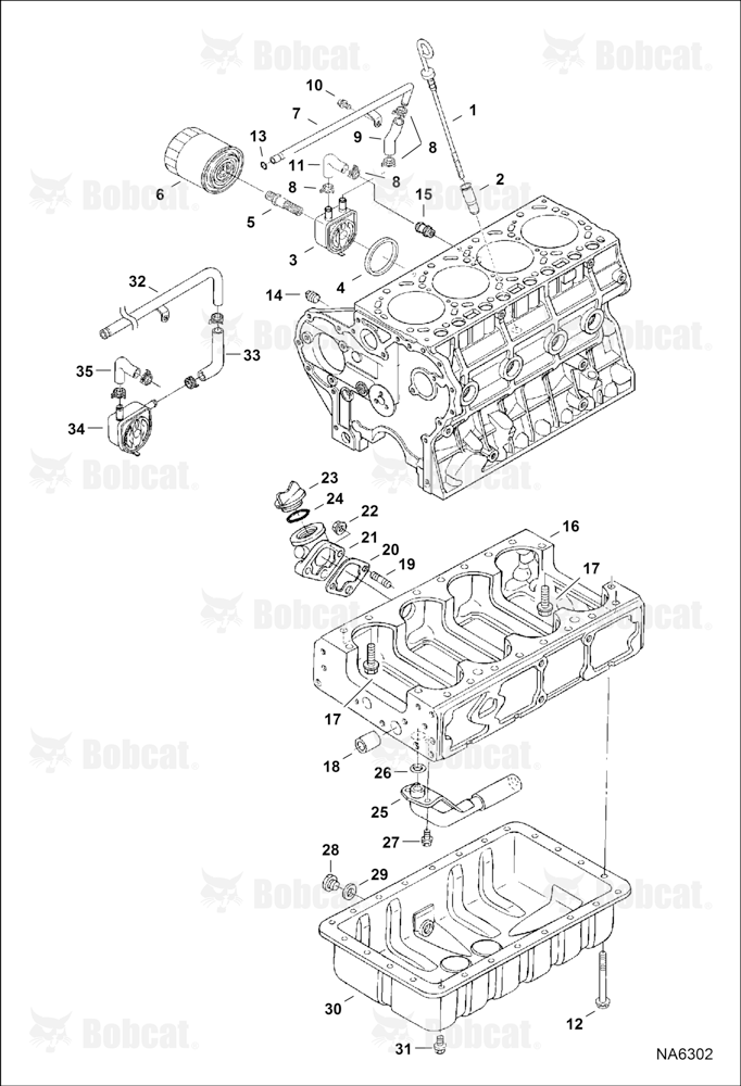 Oil Pan (V3800 T Kubota)