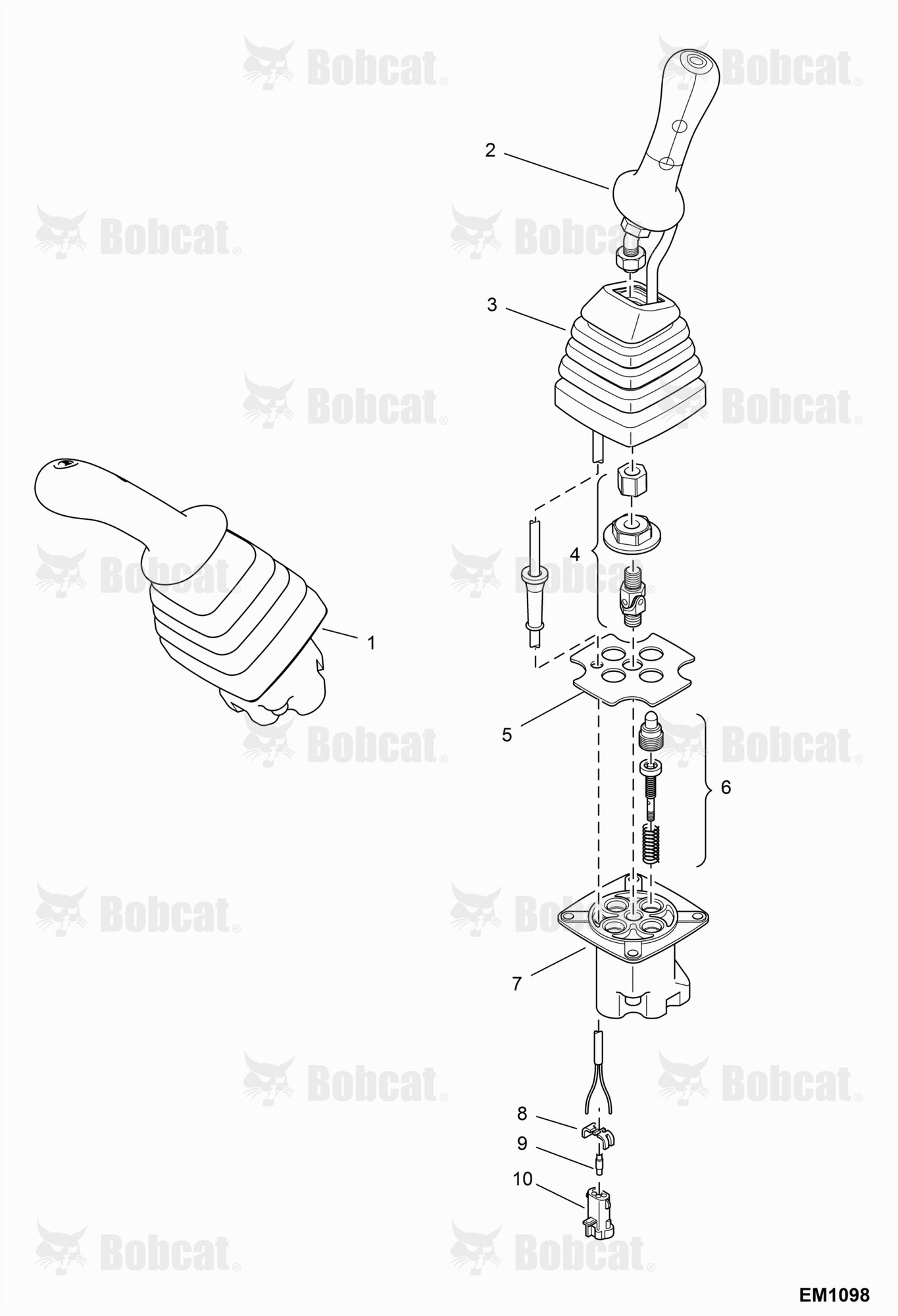 LH Joystick Controls  AB4711001 - AB4712155