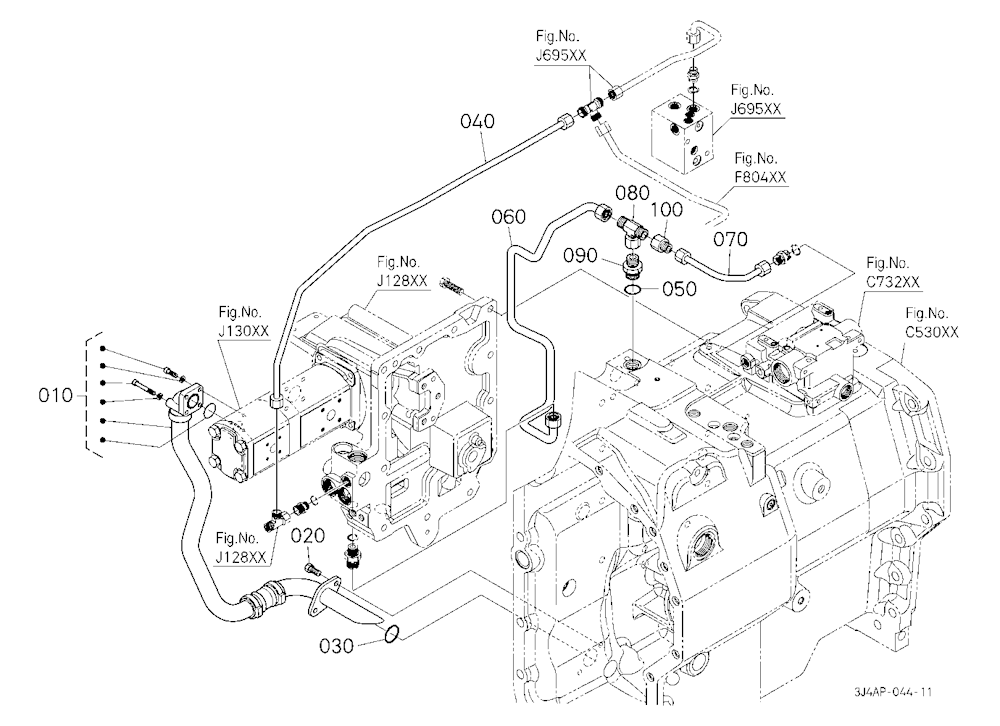 Hydraulic Oil Line (Transaxle)