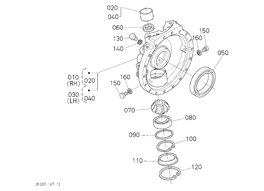 Front Axle Case