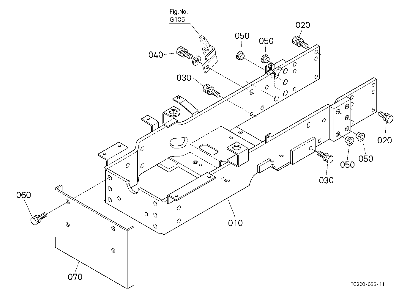 Front Axle Frame [Except Hst Type]