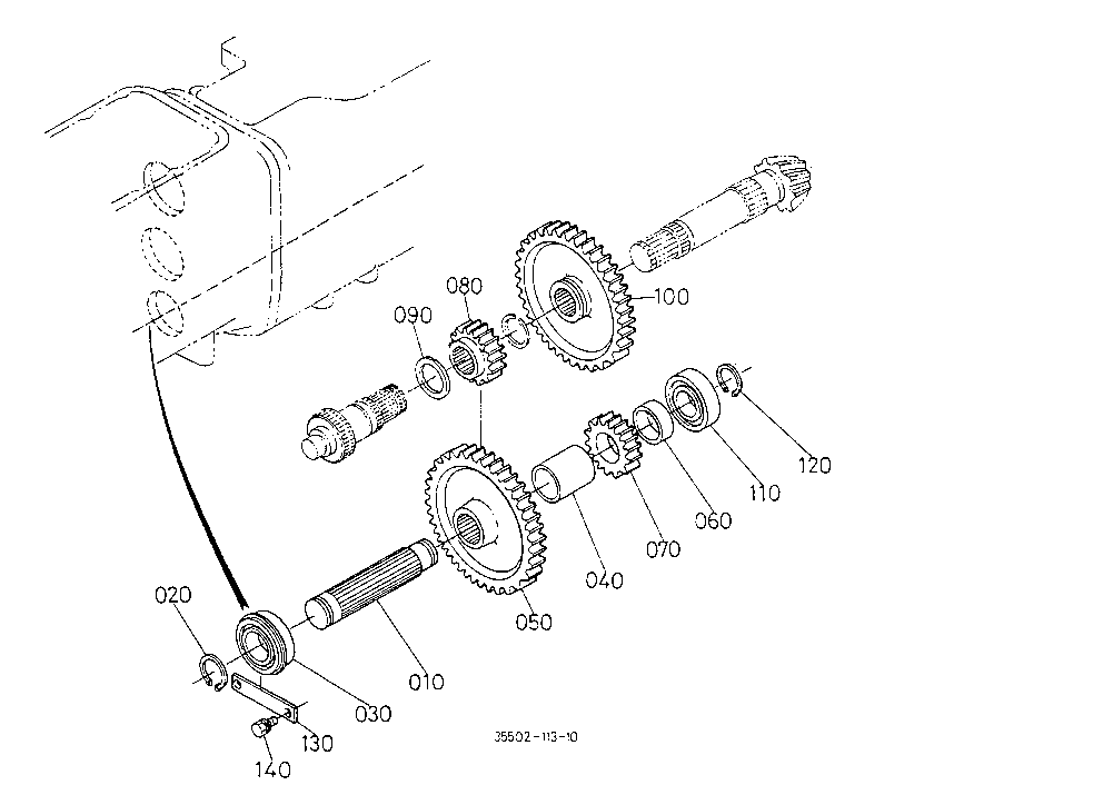 Creep Gear Shaft [M4030Su-Tf]