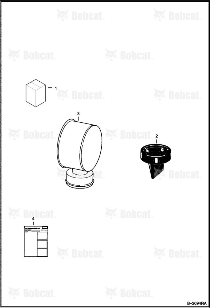 Air Cleaner Valve Kit (Dual Element Filter)
