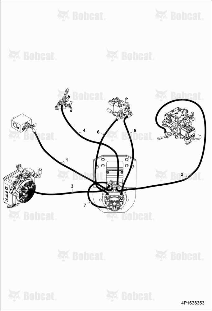 Hose Set - Drum Front
