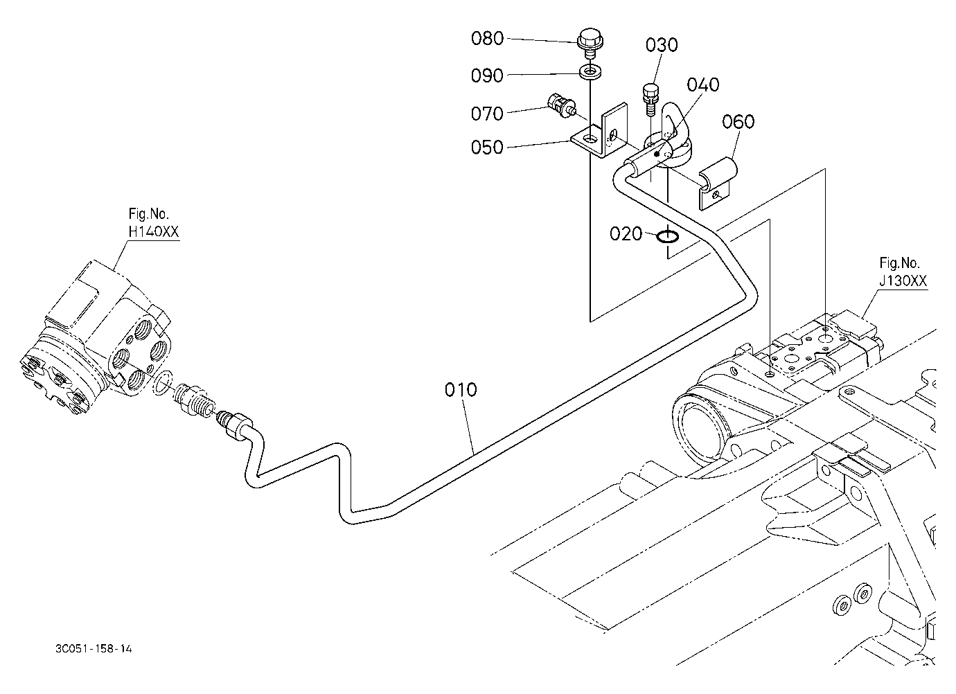 Hydraulic Oil Line (Steering)