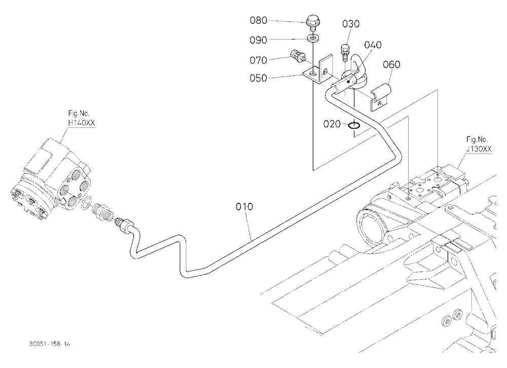 Hydraulic Oil Line (Steering)