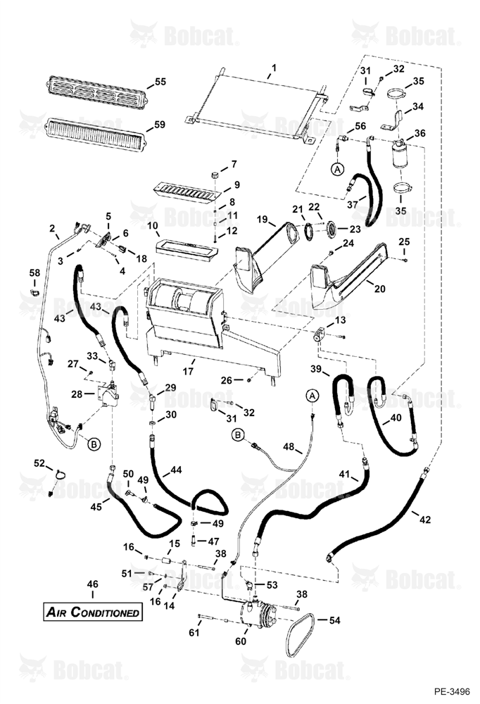 Heater & A/C (Heater & A/C Option) (For Threaded Heater Valve)