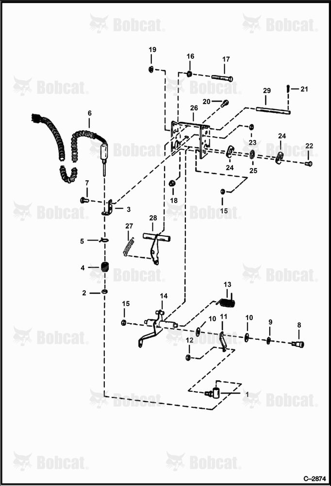 Centering Mechanism  5030M15021 - 5030M15025