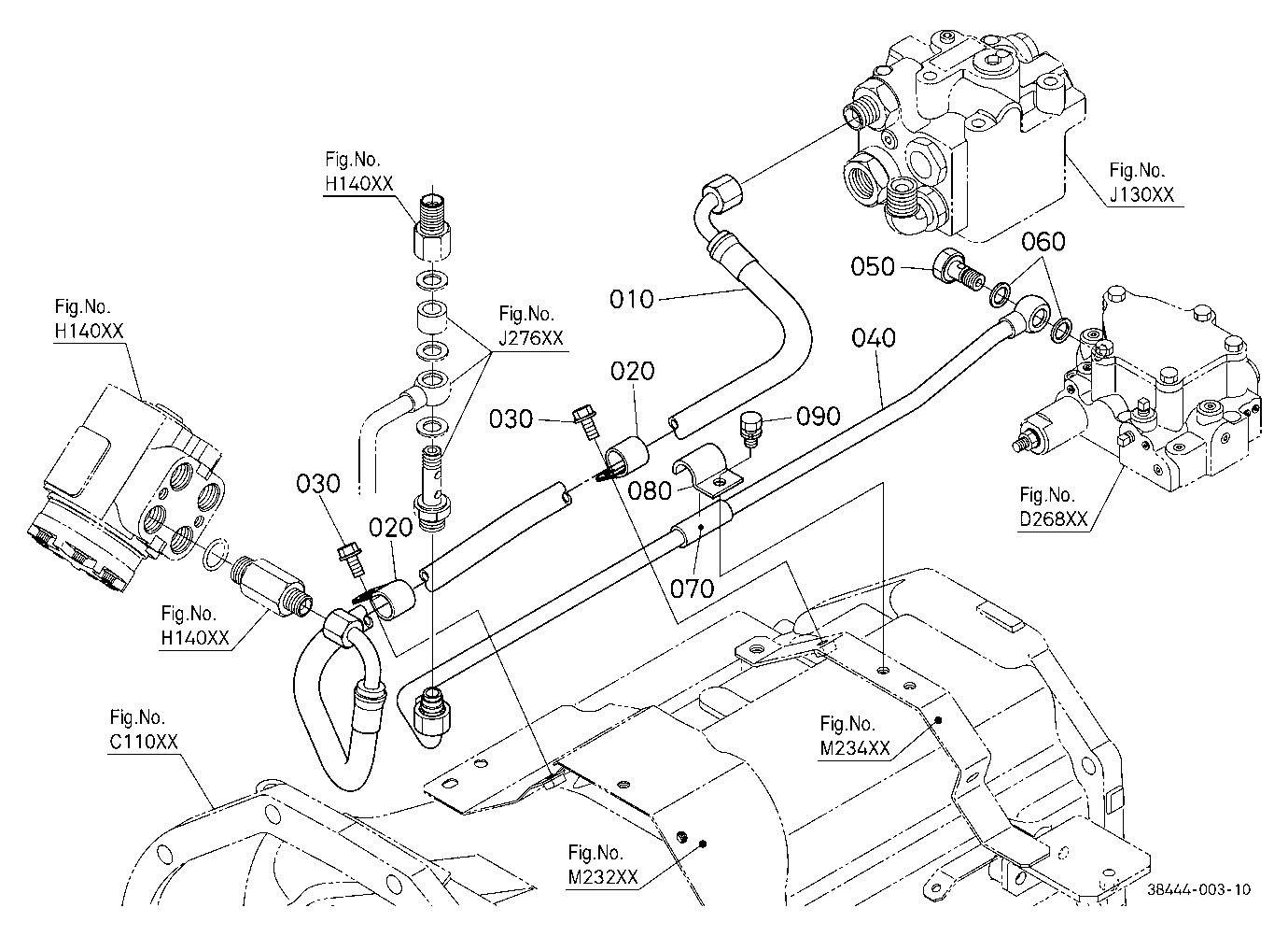 Hydraulic Oil Line (Steering/Pto)