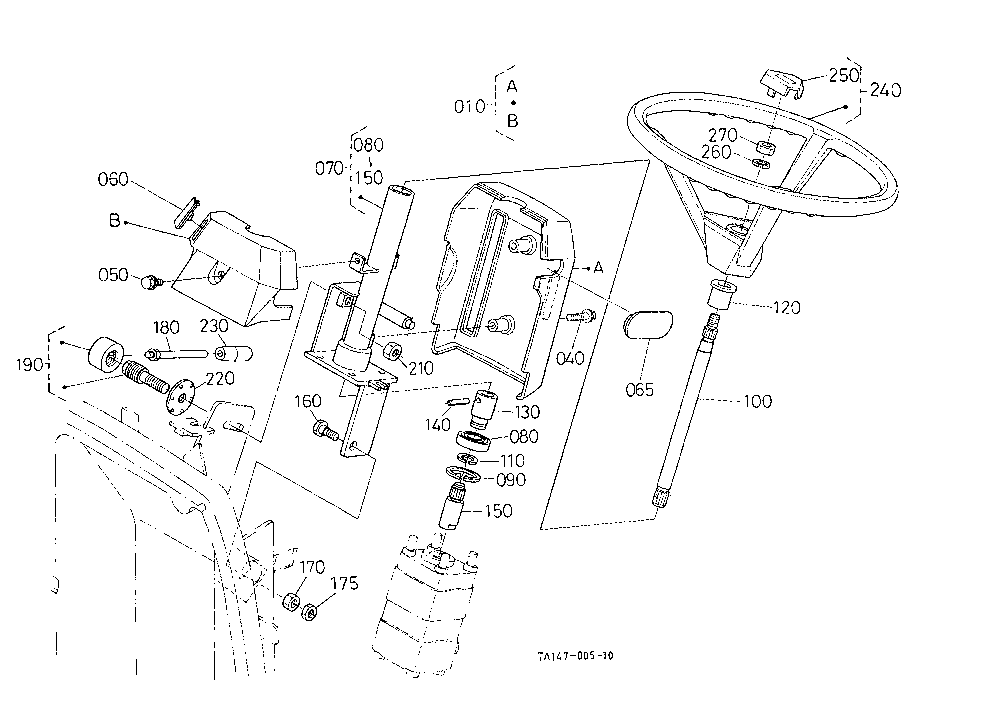 Steering Handle [Hst Type] [Rops Type]