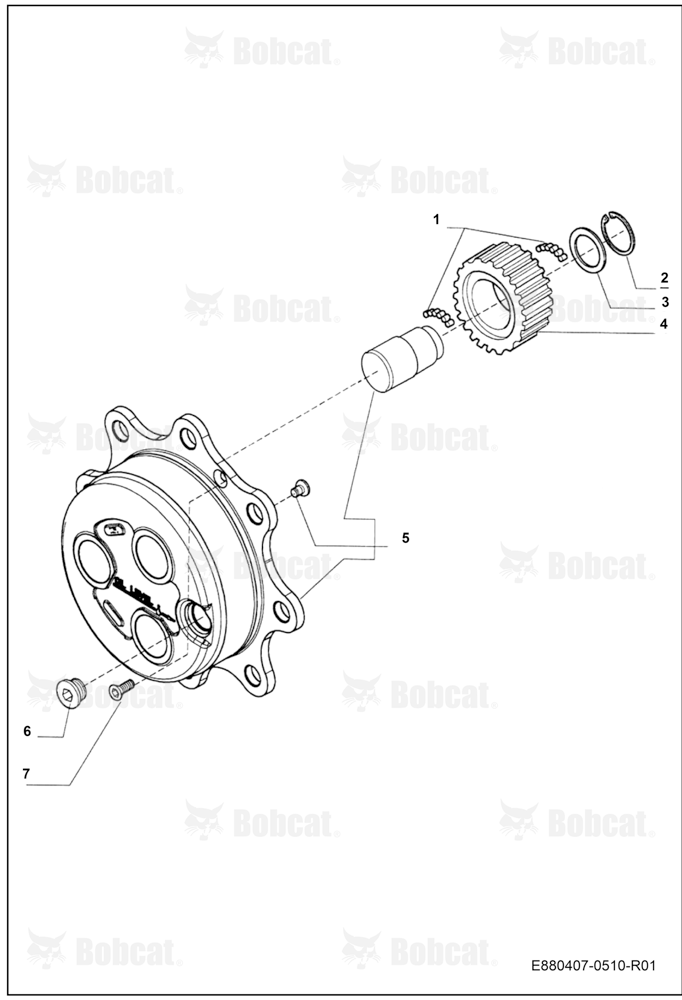 Front Axle - Final Reduction 4WD