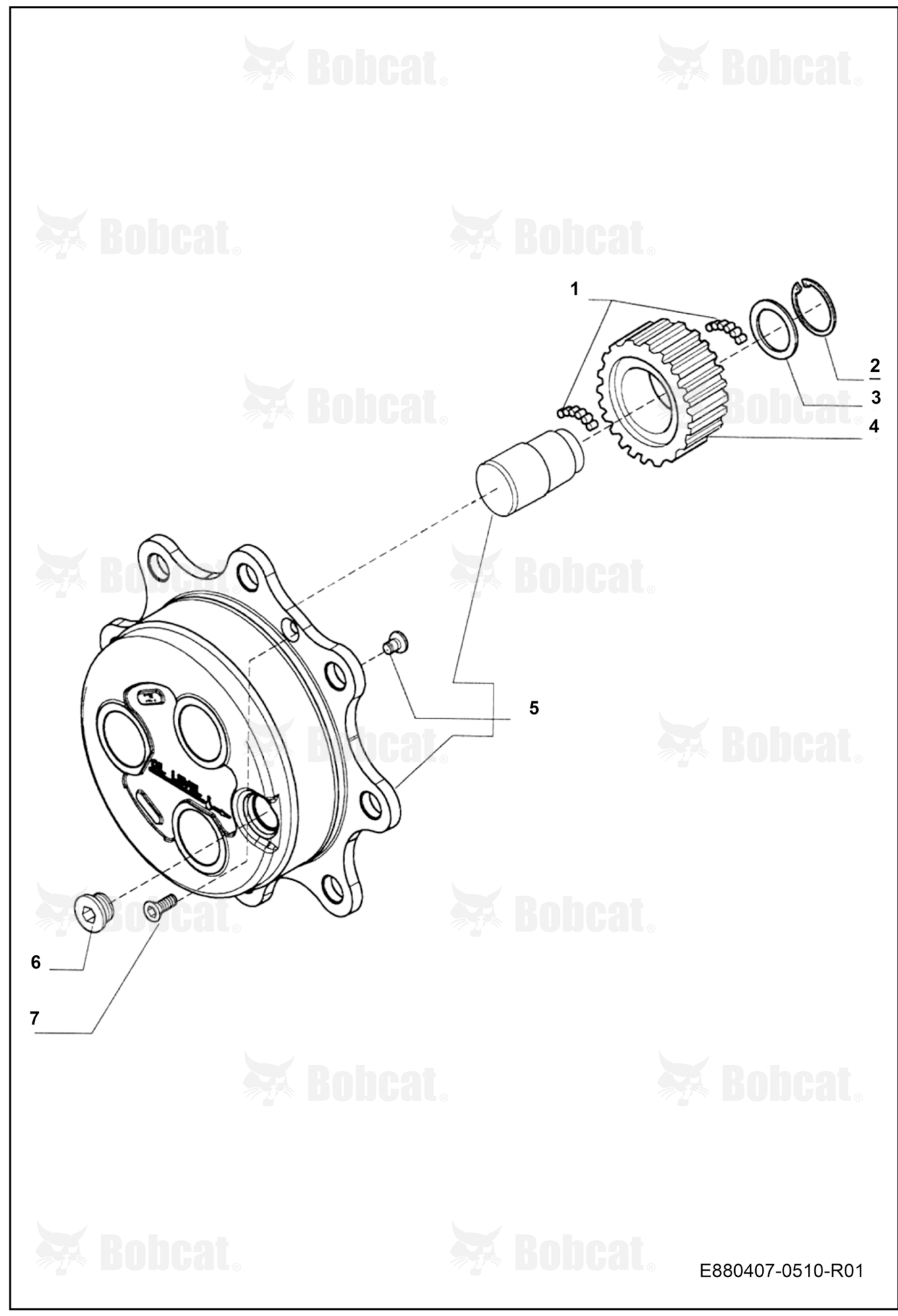 Front Axle - Final Reduction 4WD