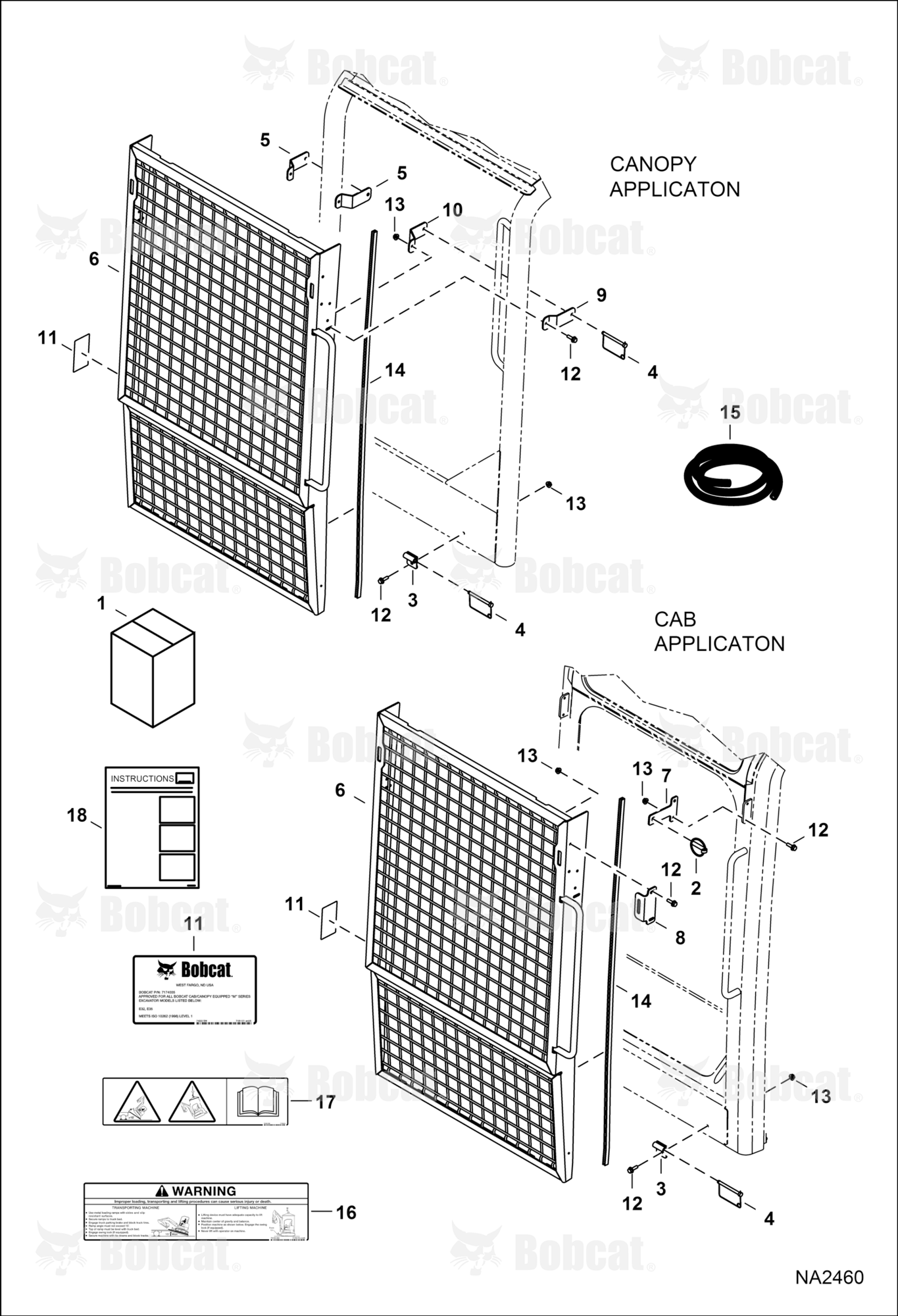 Special Application Kit (Cab and Canopy)