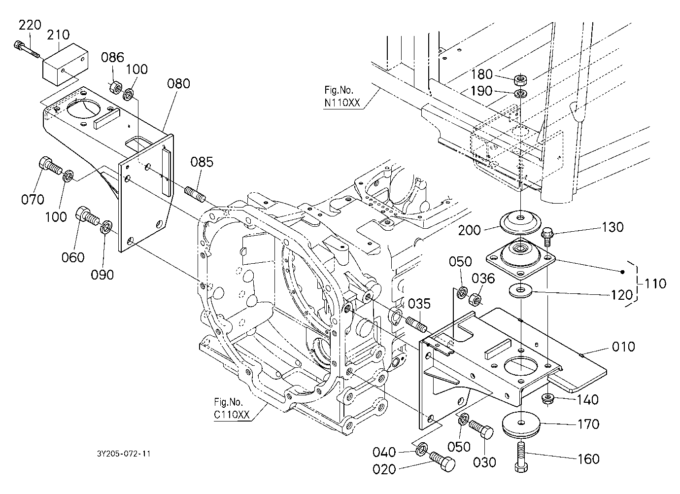 Cab Bracket Front