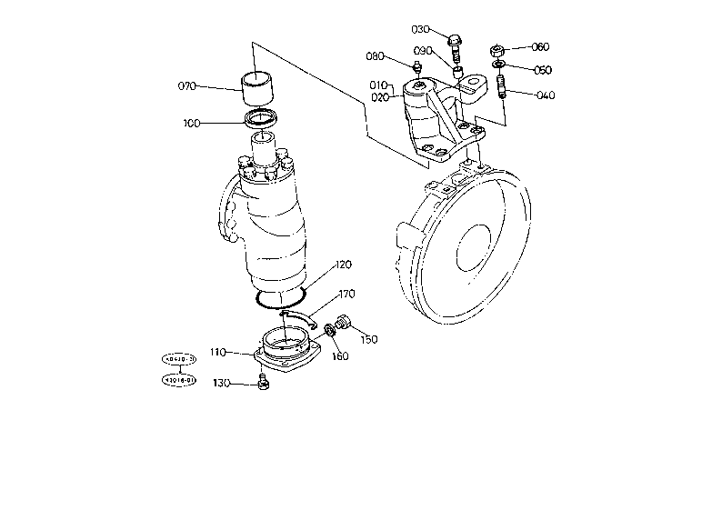 Front Wheel Case Support [Old Type] [Mudder]
