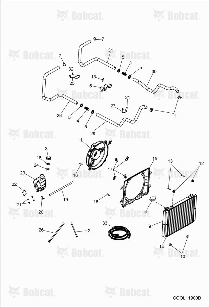ENGINE, Cooling System AJNU11001 - AJNU19999