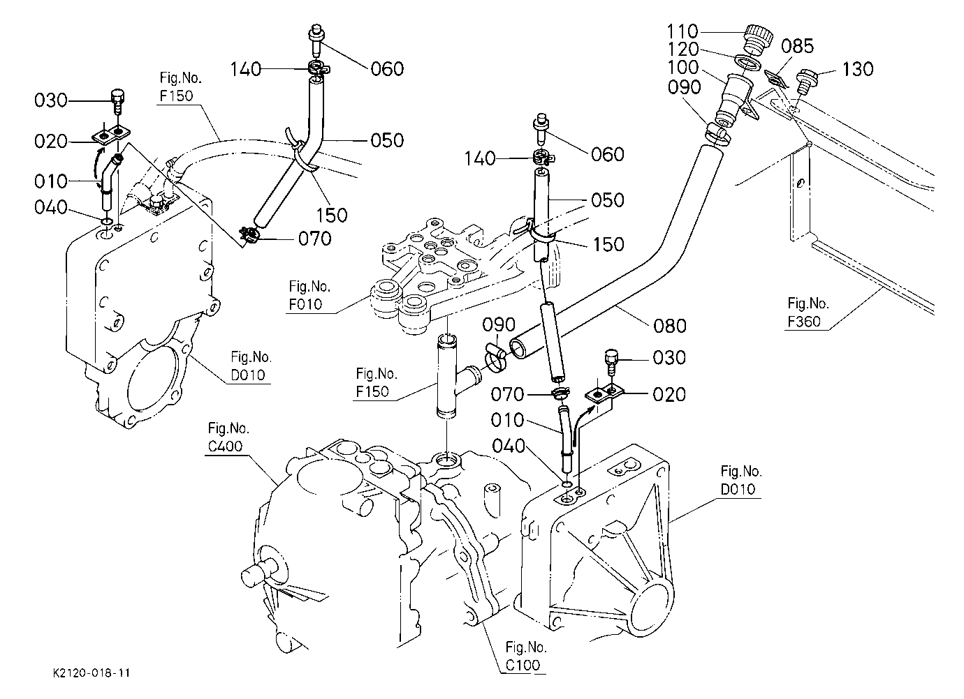 Hydraulic Oil Line(Breather)