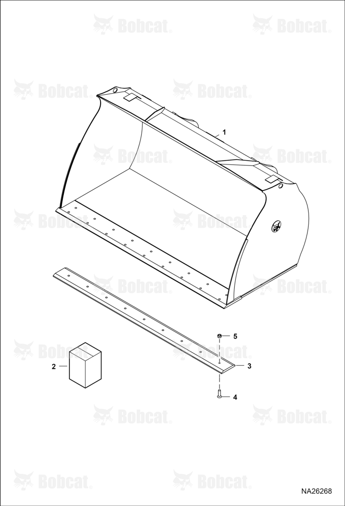 Bucket (Reversible Cutting Edge Kit)