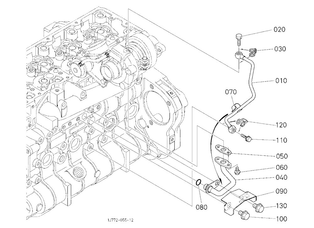 Oil Pipe (Turbo Charger)