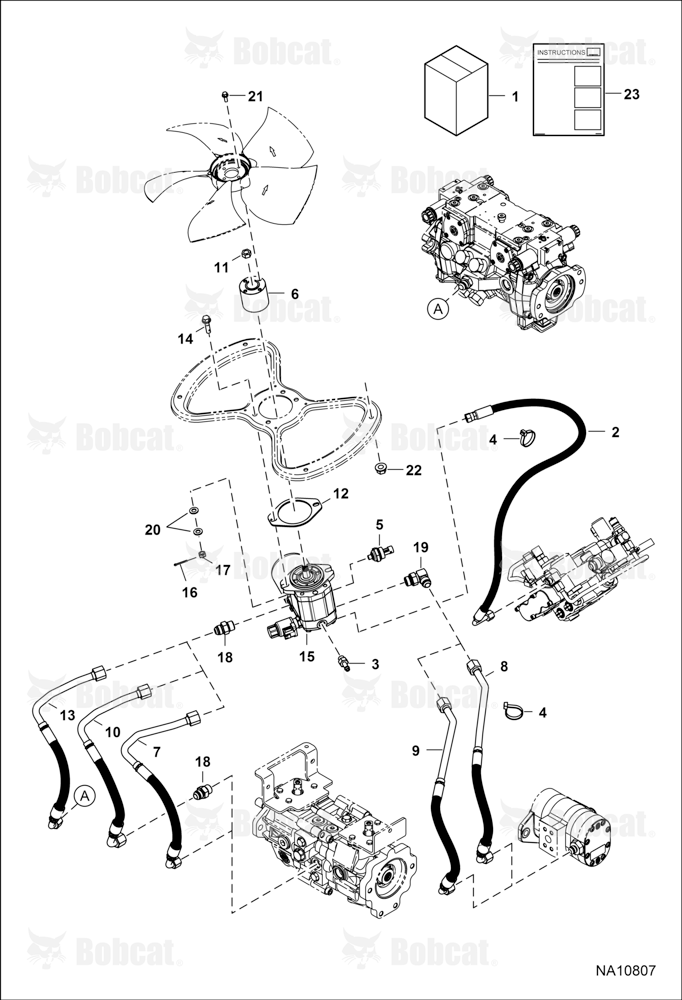 Cooling Fan Motor Kit