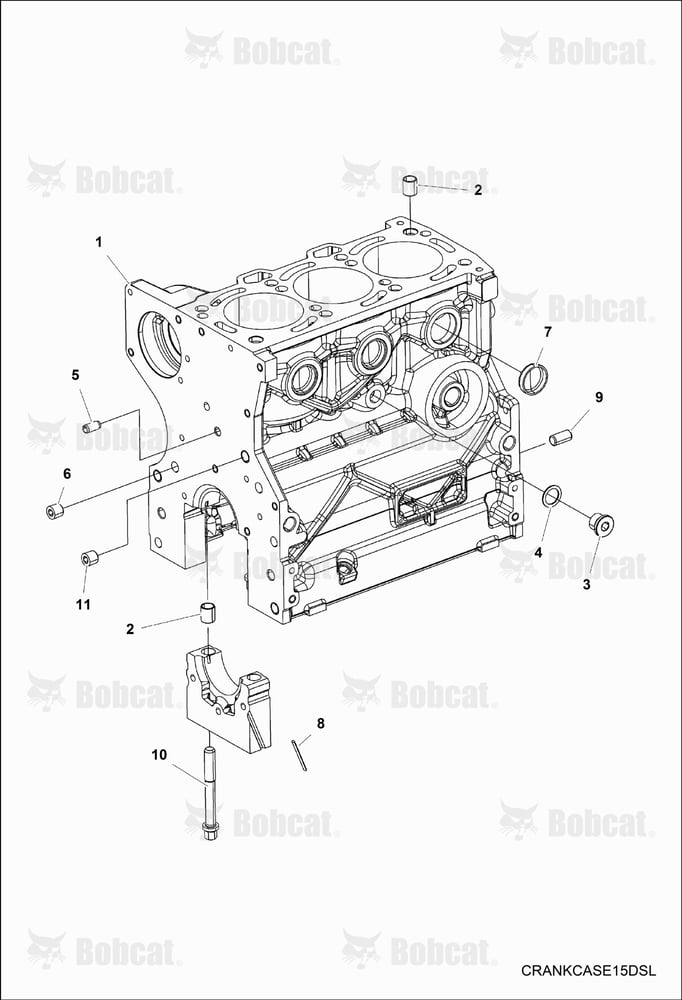ENGINE, Crankcase