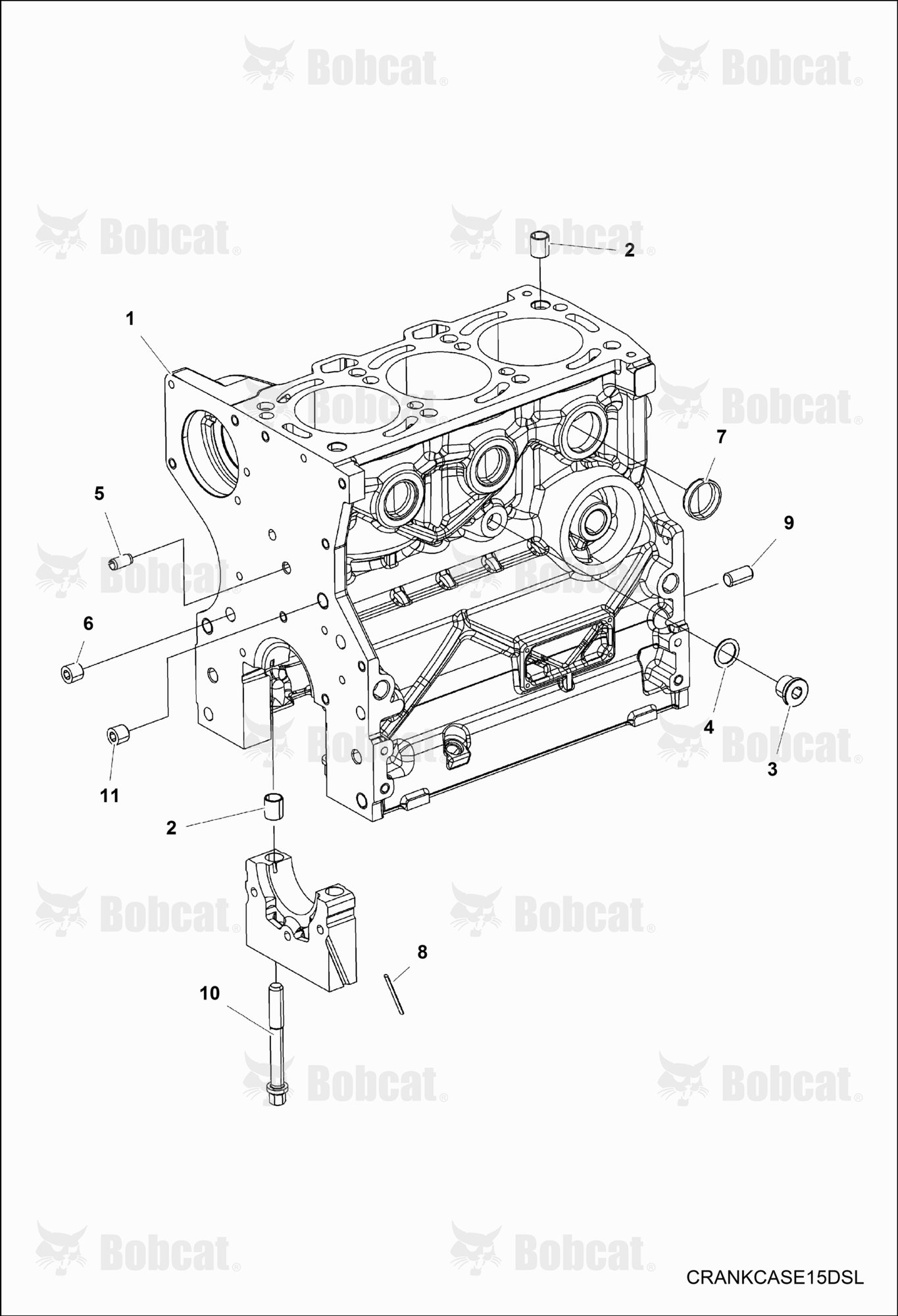 ENGINE, Crankcase