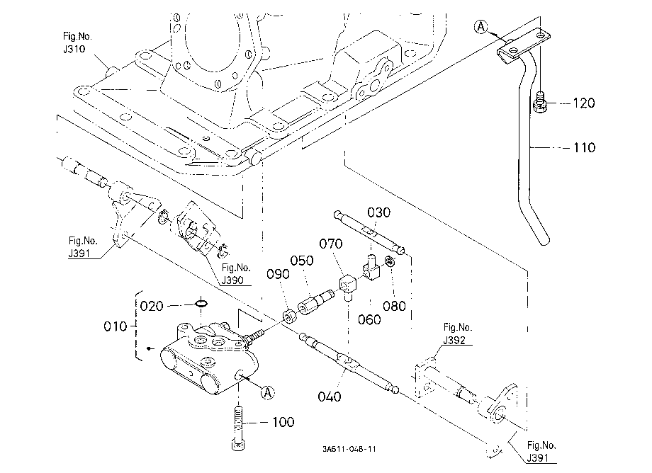 Draft And Position Control Lever