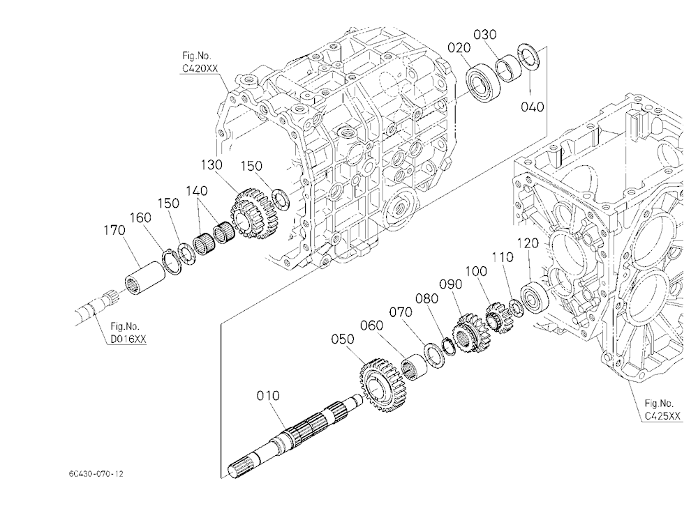 Range Gear Shaft