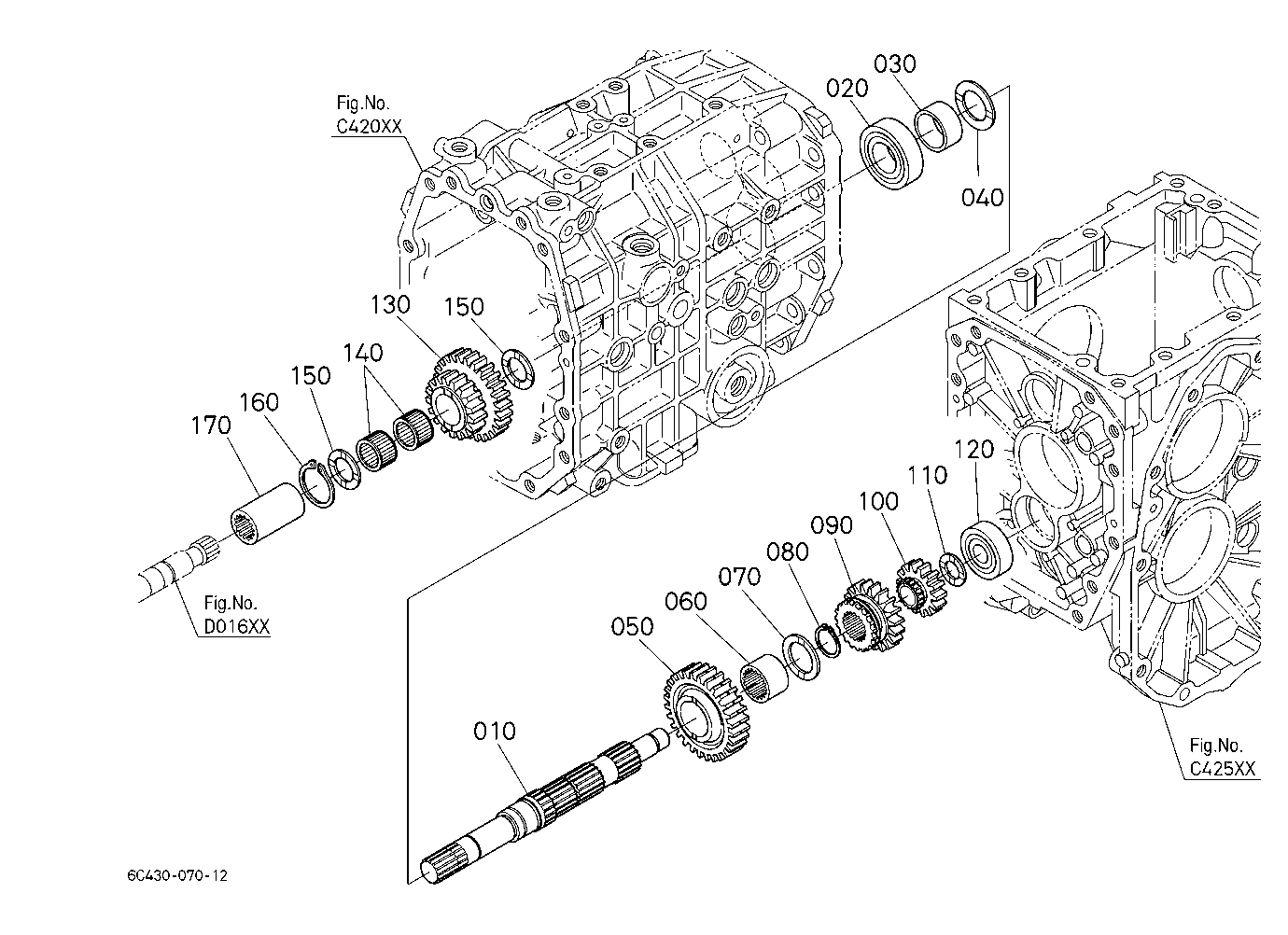 Range Gear Shaft