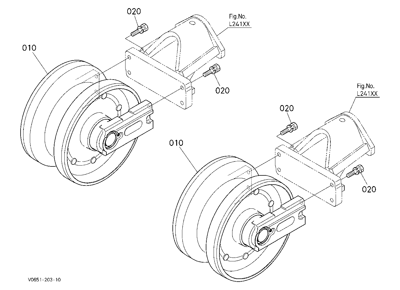 Idler (Front)