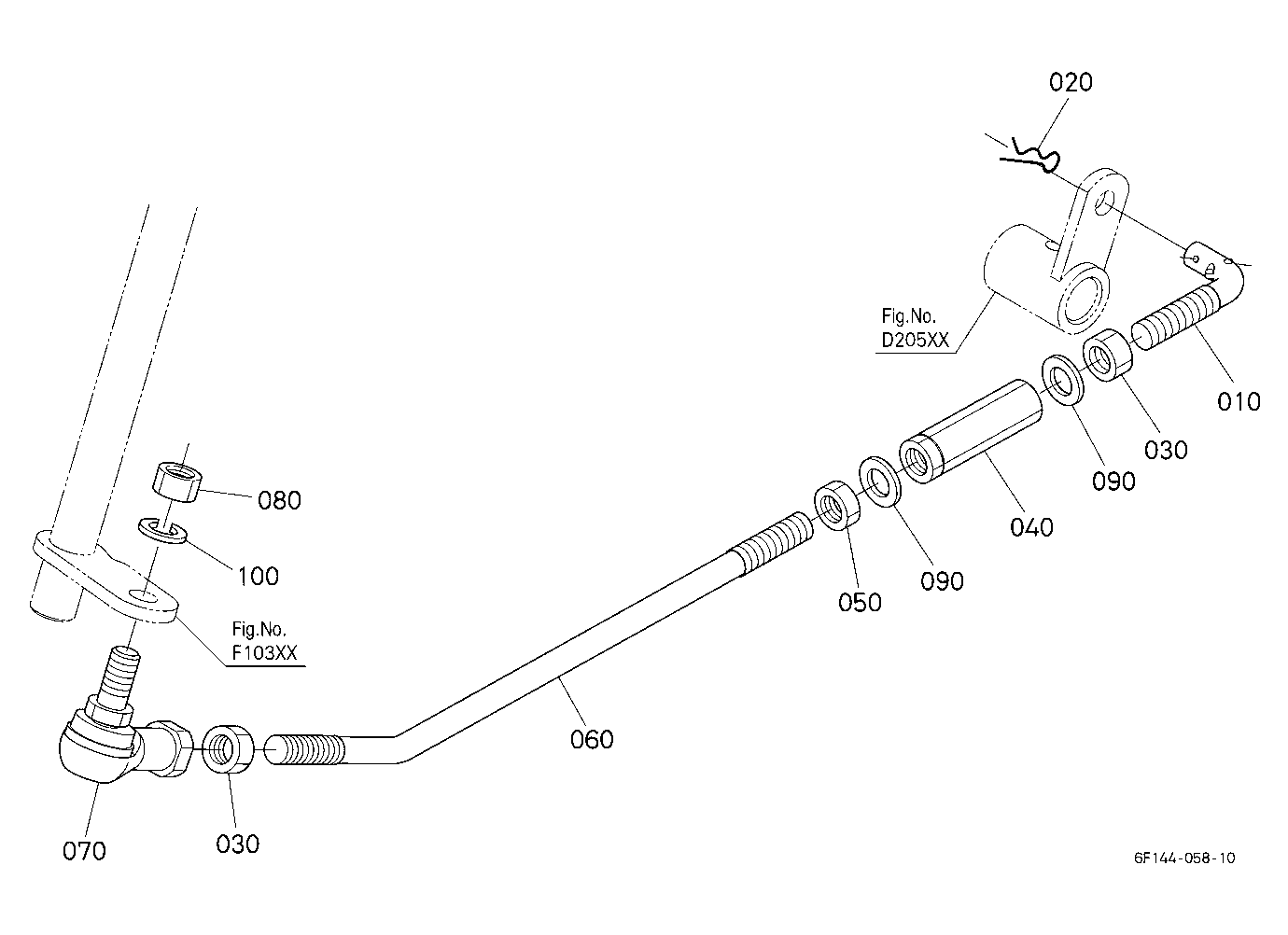 Shuttle Shift Rod