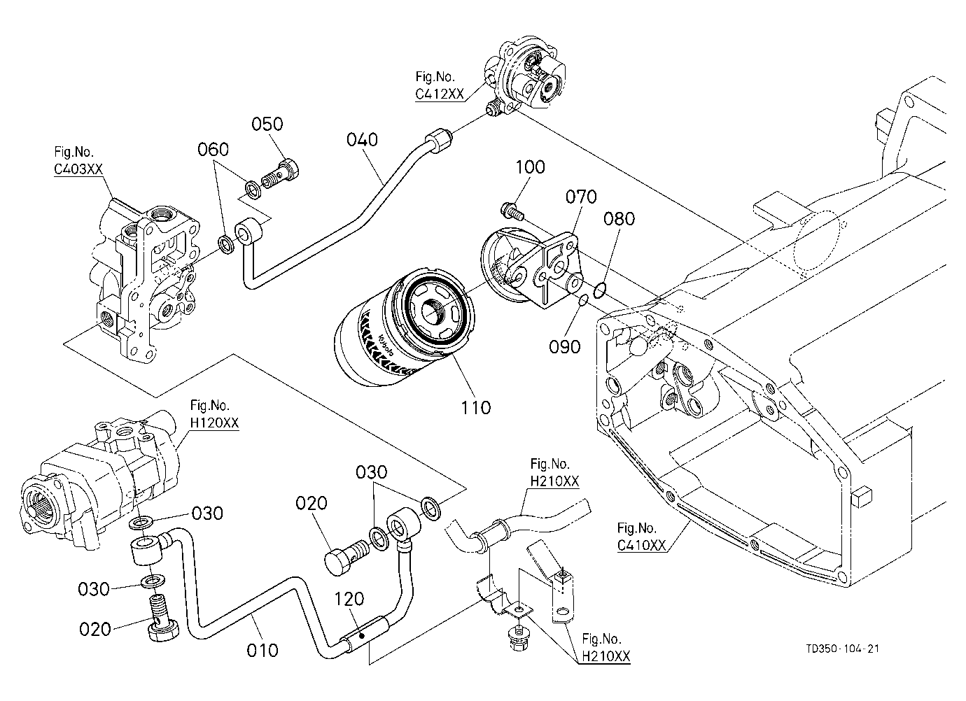 Hydraulic Oil Line (Pto)