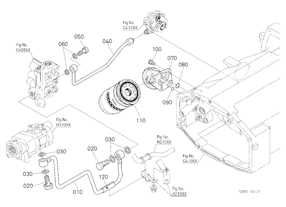 Hydraulic Oil Line (Pto)