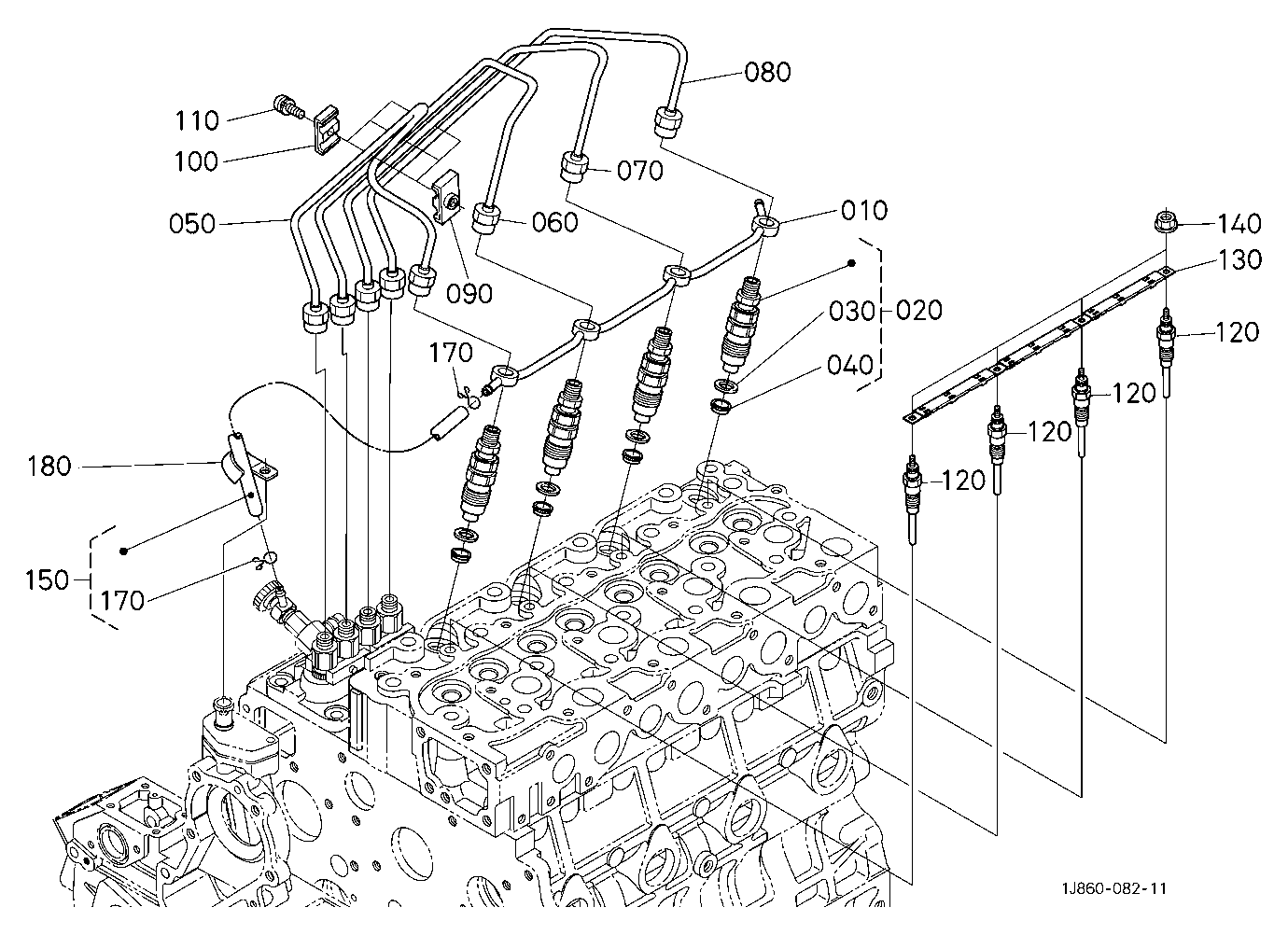 Nozzle Holder And Glow Plug